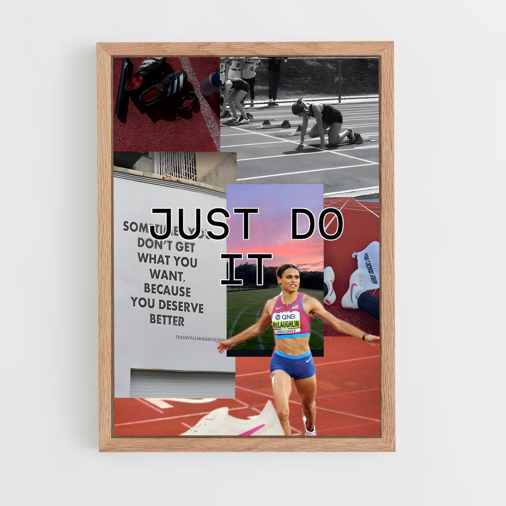 Poster Sprint Éternel – affiche Athlétisme (vue 4)